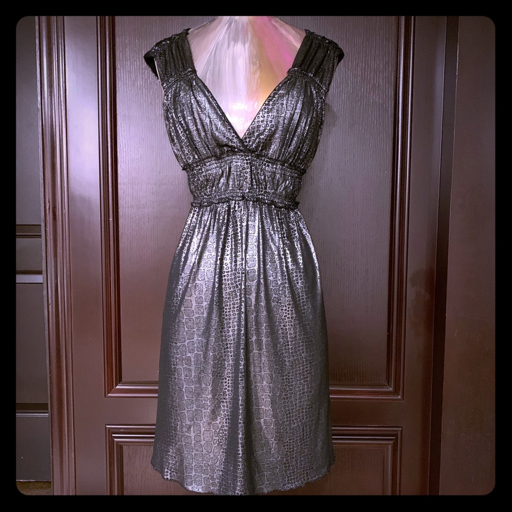 Metallic dress